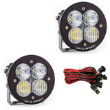Baja Designs XL R Sport Series Driving Combo Pattern Pair LED Light Pods - Clear with wiring harness and adjustable mounts for off-road use