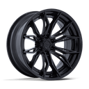 Mudify Fuel MUTINY 20X9 6X5.5 106 +20 M-BLK G-BLK black forged aluminum wheel for off-road trucks and 4x4s