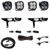 Baja Designs 2021+ Ford F150 FPK SAE Clear / Pro DC w/ DRL with dual LED fog lights, mounts, and complete wiring harnesses
