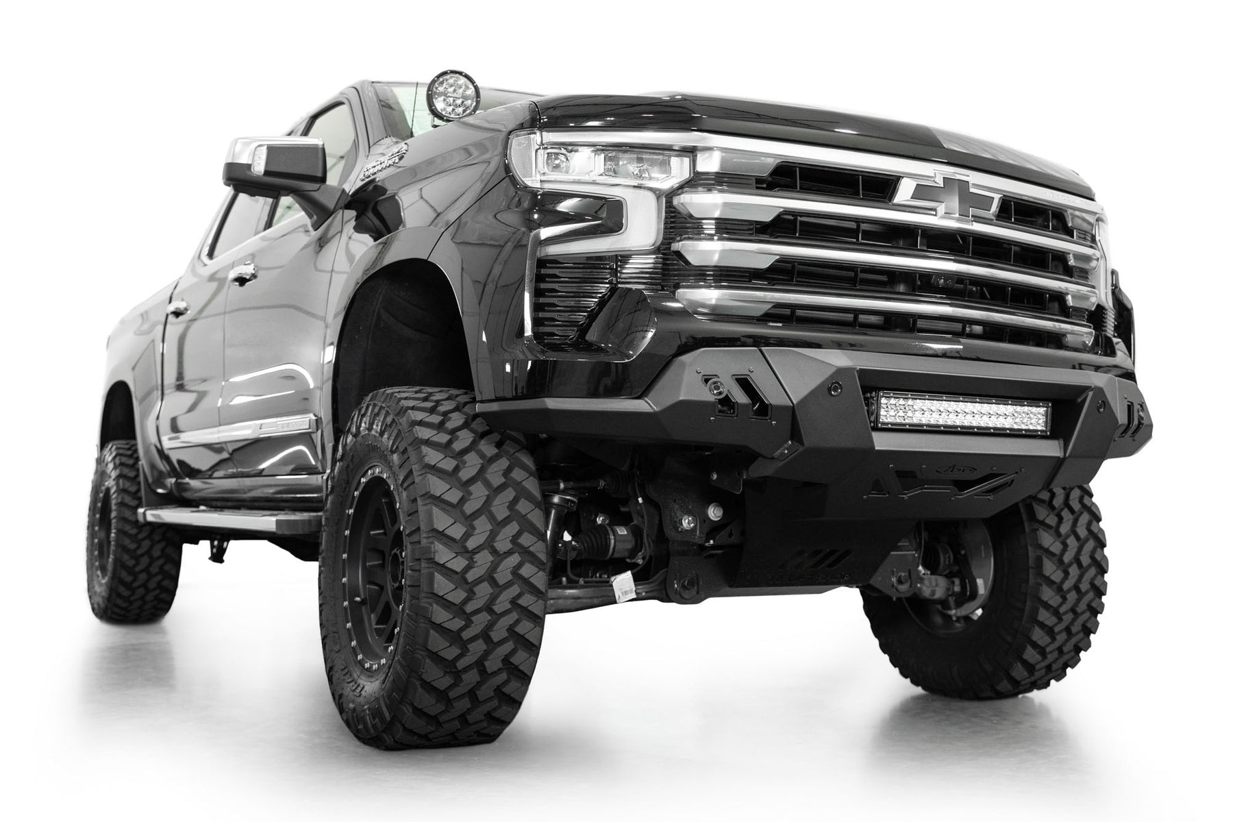 Addictive Desert Designs Black Label Front Bumper for Chevrolet Silverado 1500 (22-ON)
