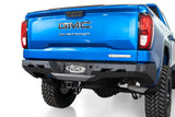 Addictive Desert Designs 2022-2024 Chevy/GMC 1500 Black Label Rear Bumper with heavy-duty steel construction and OEM sensor compatibility