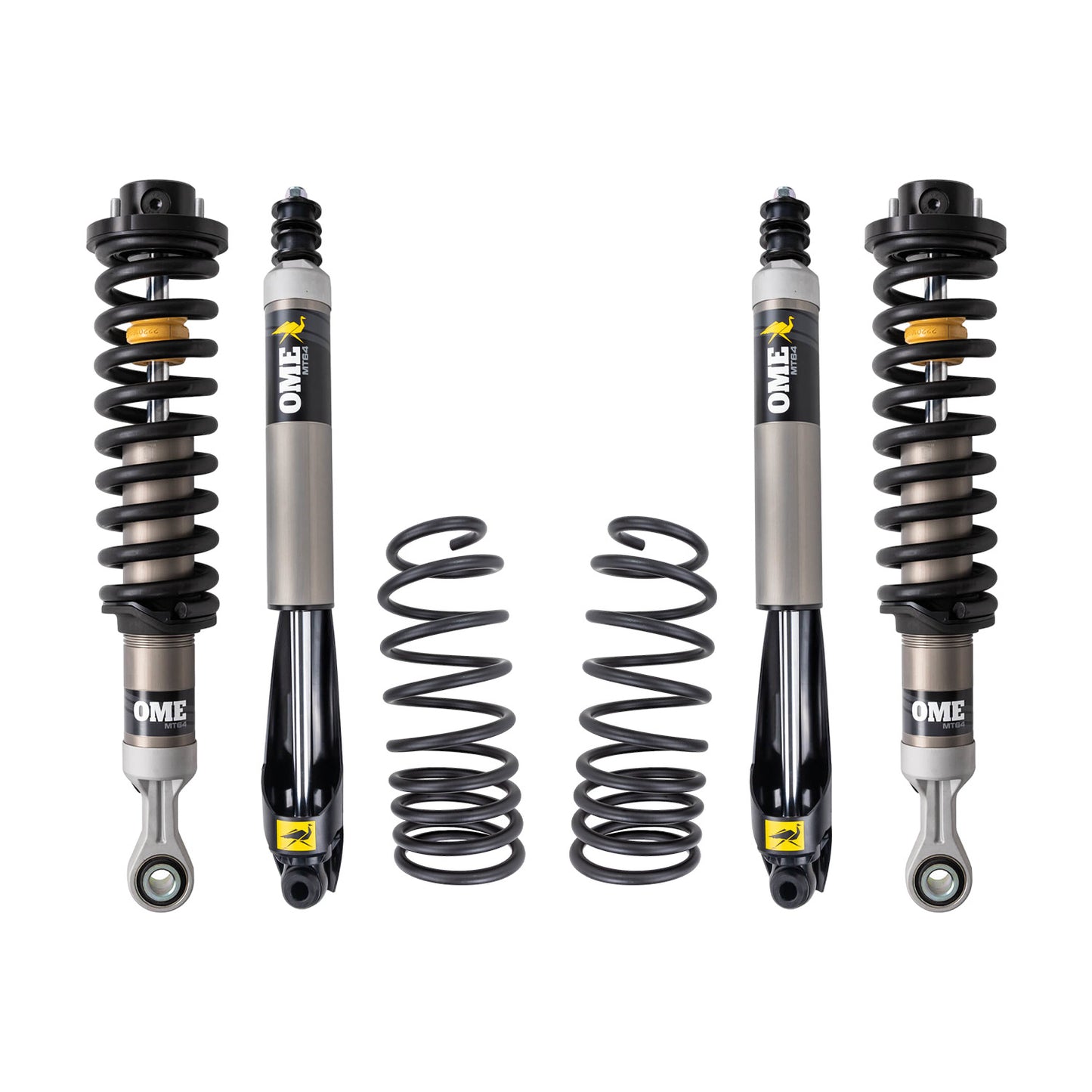 Old Man Emu OME MT64 3 inch Lift Kit for Land Cruiser 250 Series (24-ON) with monotube shocks and coil springs
