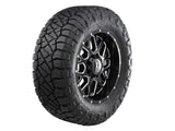 Nitto Ridge Glapper - 285/70R17 tire mounted on black XD Series wheel, aggressive tread for off-road 4x4 use
