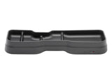WeatherTech Underseat Storage System for Chevy Silverado 1500 Crew Cab / GMC Sierra Crew Cab (19-ON) molded black plastic tray