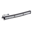 Baja Designs OnX6 Arc Series Wide Driving Pattern 30in LED Light Bar with durable aluminum housing and heavy-duty brackets for off-road use