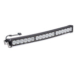 Baja Designs OnX6 Arc Series Wide Driving Pattern 30in LED Light Bar with durable aluminum housing and heavy-duty brackets for off-road use