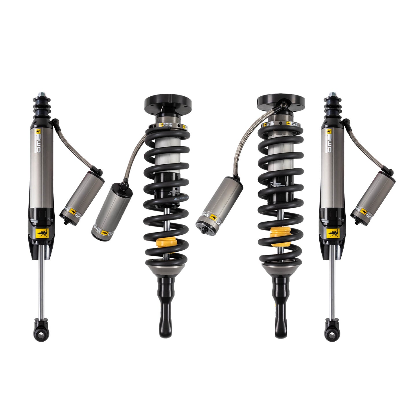 Old Man Emu OME BP-51 3 inch Lift Kit for Land Cruiser 250 Series (24-ON) with adjustable dual-function shocks and coil springs