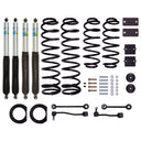 Bilstein 18-23 Jeep Wrangler JL 4DR B8 5100 1.5in Suspension Lift Kit (Without Winch) with shocks, coil springs, and hardware