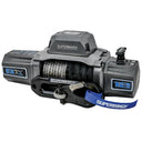 Superwinch SX12SR Winch 1712201 with 12,000 lb line pull, 6.0 hp sealed motor, 3-stage planetary gearing, synthetic rope, and clutch handle