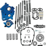 S&S Cycle 2017+ M8 Models Gear Drive 475G Cam Chest Kit w/ Chrome Pushrod Tubes - Oil Cooled