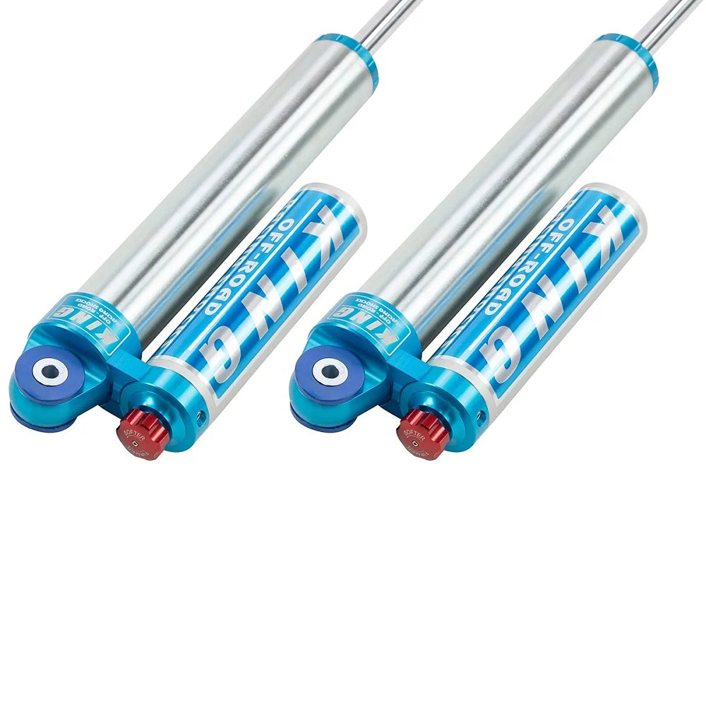 King Shocks Rear 2.5 Piggyback Reservoir Shock w/Adjuster (PAIR) for Ford F150 15-ON heavy-duty suspension components