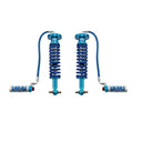 King Shocks Front 2.5 Remote Reservoir Coilover w/ Adjuster (PAIR) for Ford F150 15-ON with anodized aluminum reservoirs and adjustable suspension