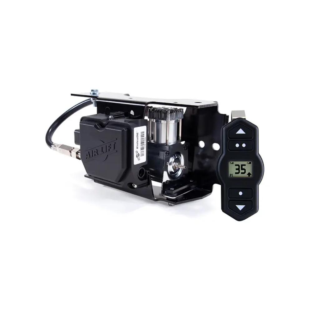 Air Lift WirelessOne On-board Air Compressor w/EZ Mount 25980EZ with wireless digital controller for air spring suspension systems