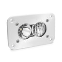 Baja Designs S2 Pro Flush Mount Driving Combo Pattern White LED Work Light - Clear with dual reflectors and stainless steel mounting screws