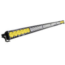 Baja Designs OnX6+ Dual Control 60in Amber/White LED Light Bar with durable black aluminum housing and multi-lens arrays