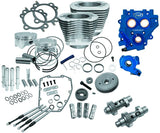 S&S Cycle 07-17 4in Bore 585GE Cam Power Pack - Silver