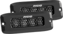Rigid Industries SR-Q Series PRO Midnight Edition - Spot - Diffused - Pair
