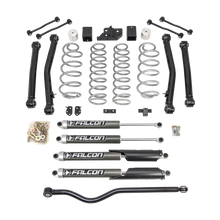 Load image into Gallery viewer, ReadyLift Terrain Flex 4-Arm Kit With Falcon 2.1 Monotube Shocks 2018-2023 Jeep JL Wrangler 69-6837