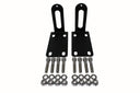 Baja Designs 03-16 Ram 2500/3500 Fog Pocket Light Mount with black powder-coated steel brackets and hardware kit