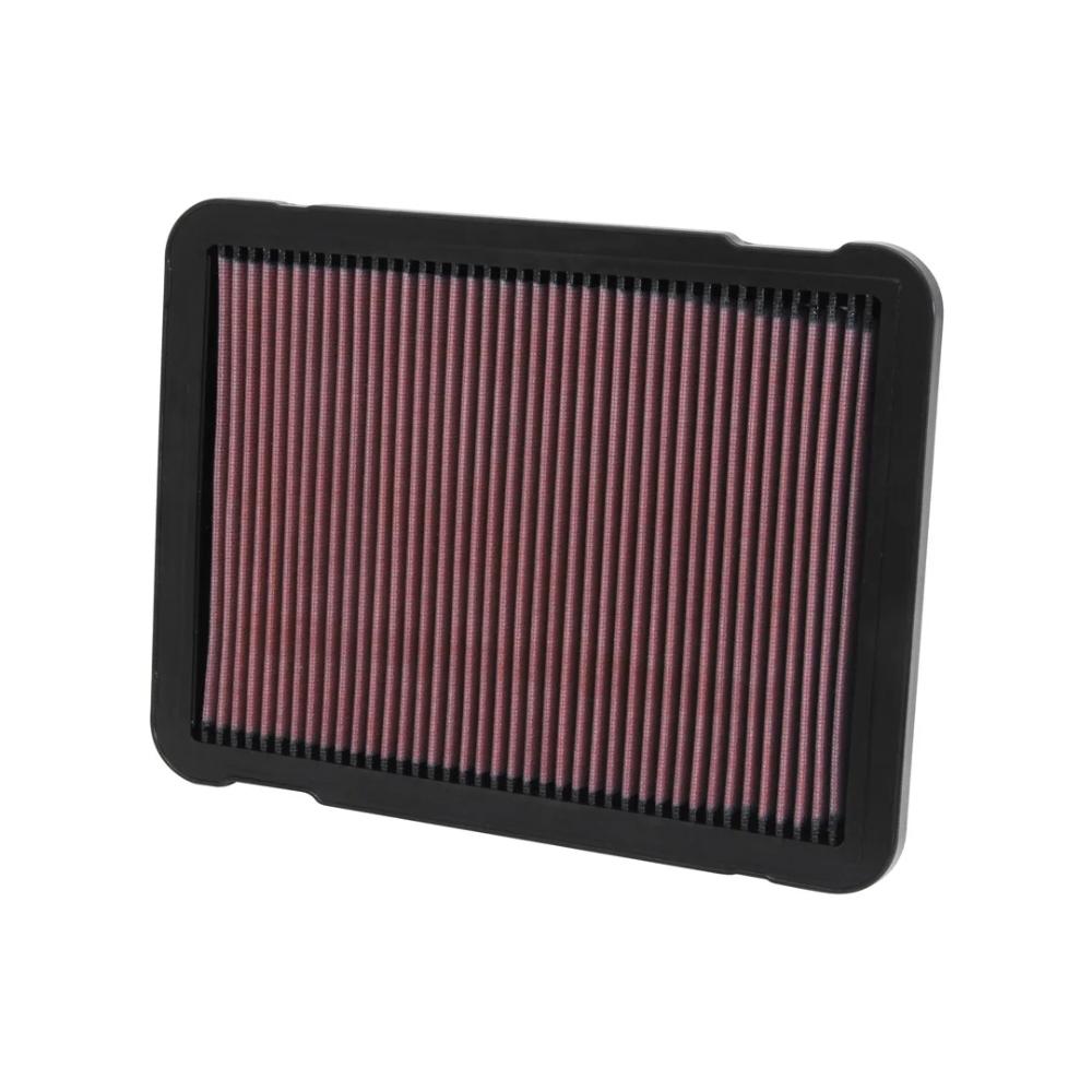K&N High-Flow Original Lifetime Engine Air Filter 33-2146 for Toyota LandCruiser 70 Series, Lexus LX470 with heavy-duty reusable media