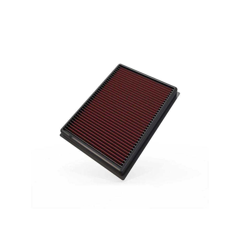 K&N High-Flow Original Lifetime Engine Air Filter 33-2438 for Toyota 4Runner, FJ Cruiser, Lexus GX460 with washable high-performance media