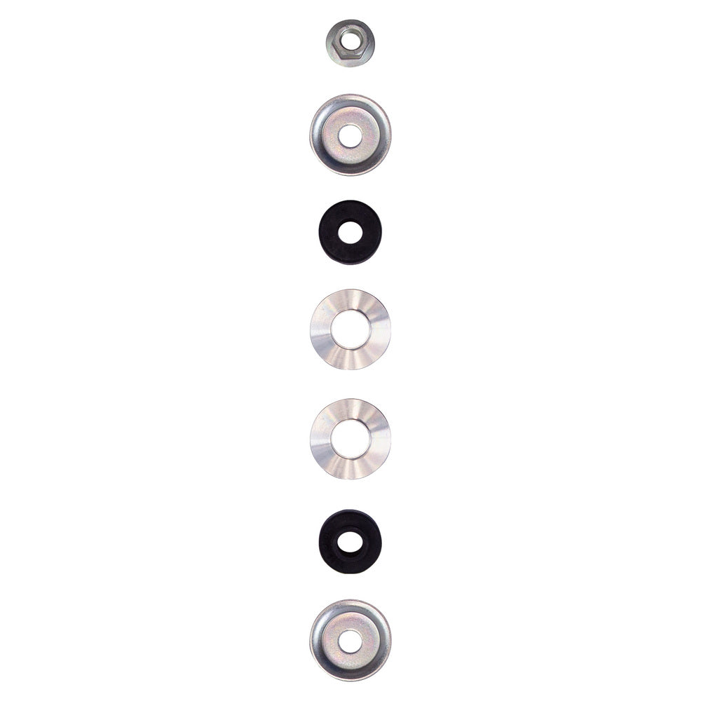 Bilstein B8 5100 Series Rear Shock Absorber bil33-313146 mounting hardware kit for Toyota 4Runner 03-23, Lexus GX460 10-23, GX470 03-09, FJ Cruiser 07-14