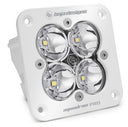 Baja Designs Squadron Pro Spot Pattern White Flush Mount LED Light Pod - Clear with quad high-intensity LEDs and durable housing