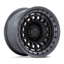 Black Rhino Br014 Sahara - 17X9 -12mm - Matte Black W/ Gunmetal Lip heavy-duty off-road wheel for 4x4 vehicles