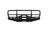 ARB 3412130 Deluxe Bar front bumper with heavy-duty steel construction for Toyota Pre 2007 LC70 Series