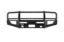 ARB Front Winch Bumper 3413190B for Toyota Land Cruiser (2003-2007) - black powder-coated heavy-duty steel with fitting kit included