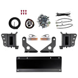 ARB Front Commercial Combination Bumper 3414470B - Fitting Kit Included with heavy-duty steel brackets and wiring for Toyota Land Cruiser installation.