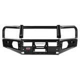 ARB Summit Front Winch Bumper 3414570B - Fitting Kit Included with heavy-duty steel and airbag compatible for Toyota Land Cruiser 70 Series