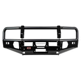 ARB Summit Front Winch Bumper 3414600B - Fitting Kit Included with heavy-duty steel, airbag compatible for Toyota Land Cruiser 70 Series.