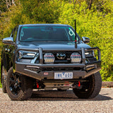 ARB Summit MKII Front Winch Bumper Kit 3414680B - Fitting Kit Included on Toyota Tacoma 2016-2023, heavy-duty steel construction