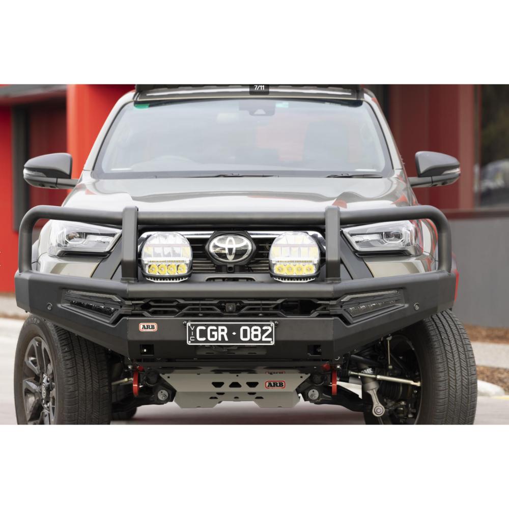 ARB Summit MKII Front Winch Bumper Kit 3414700B - Fitting Kit Included with heavy-duty steel for Toyota Tacoma 2016-2023