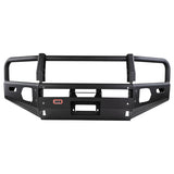 ARB Summit Front Combination Bumper 3415020B for Toyota Tundra (2014-2019) with fitting kit, heavy-duty steel, airbag compatible design