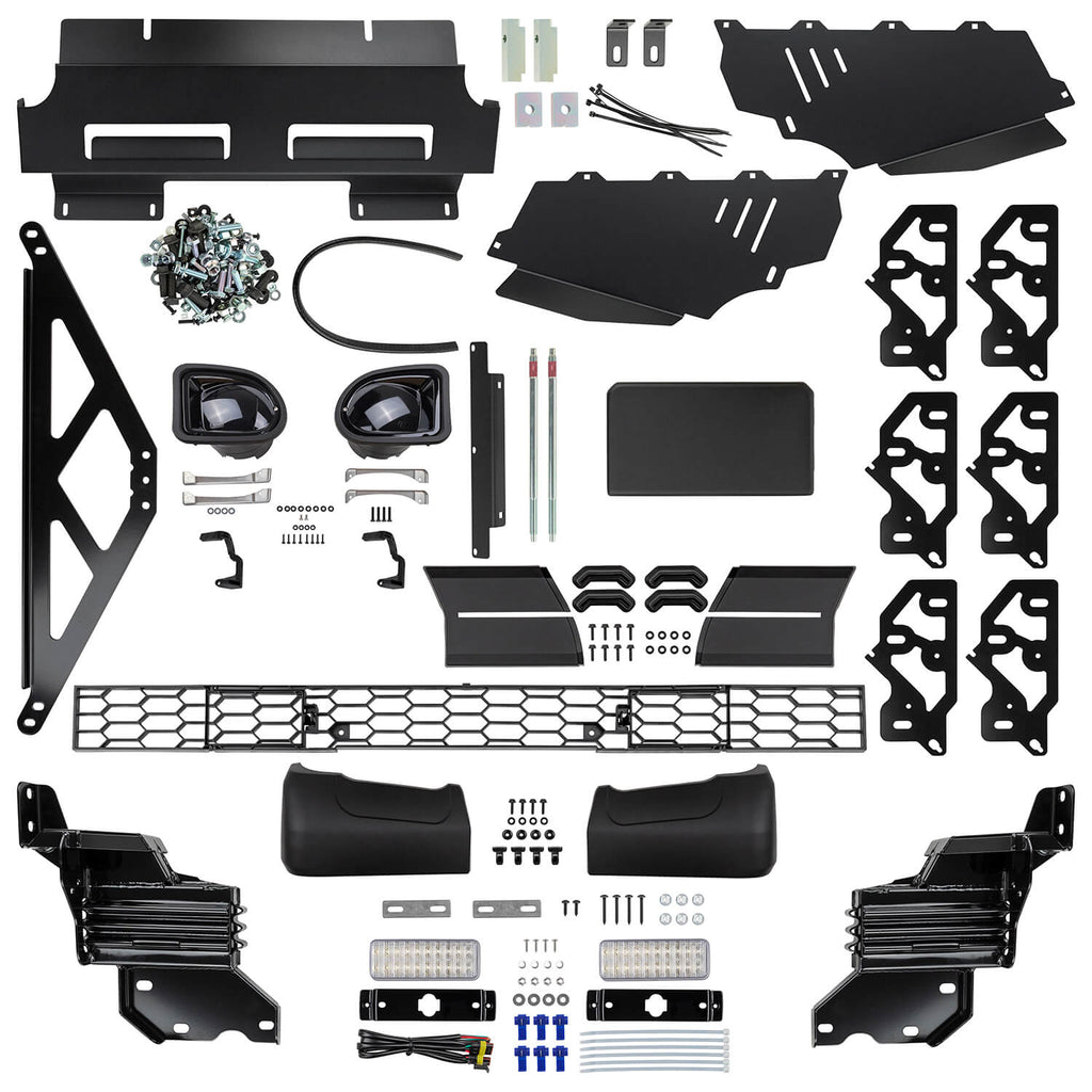 ARB Summit Front Combination Bumper 3415020B for Toyota Tundra (2014-2019) - Fitting Kit Included
