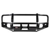 ARB Summit Front Winch Bumper 3415250B for Toyota Land Cruiser 200 Series (2016-2021) with heavy-duty steel and fitting kit included