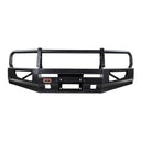 ARB Front Bumper 3421410B - Fitting Kit Included with heavy-duty steel and black powder coat for Toyota Land Cruiser 70 Series