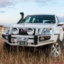 3421430B WINCHBAR BLACK PRADO 120 03-09 W/FLR AFO 8-9.5 heavy-duty front winch bumper for Toyota Prado 2003-2009