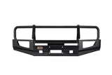 ARB Front Winch Bumper 3421610B - Fitting Kit Included, heavy-duty steel with black powder coat for Toyota Land Cruiser 1998-2007