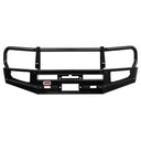 ARB Front Winch Bumper 3421800B - Fitting Kit Included, heavy-duty steel, black powder coat, multi-fold wing for 2005-2015 Toyota Hilux