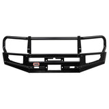 ARB Front Winch Bumper 3421800B - Fitting Kit Included, heavy-duty steel, black powder coat, multi-fold wing for 2005-2015 Toyota Hilux