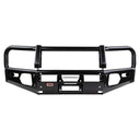 ARB Summit Front Winch Bumper 3421820B - Fitting Kit Included for Toyota Land Cruiser 70 Series with heavy-duty steel and airbag compatibility