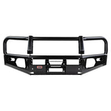 ARB Summit Front Winch Bumper 3421820B - Fitting Kit Included for Toyota Land Cruiser 70 Series with heavy-duty steel and airbag compatibility
