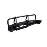 ARB Front Winch Bumper 3423020B for Toyota Tacoma (1995-2004) with heavy-duty steel, black powder coat, fit kit included