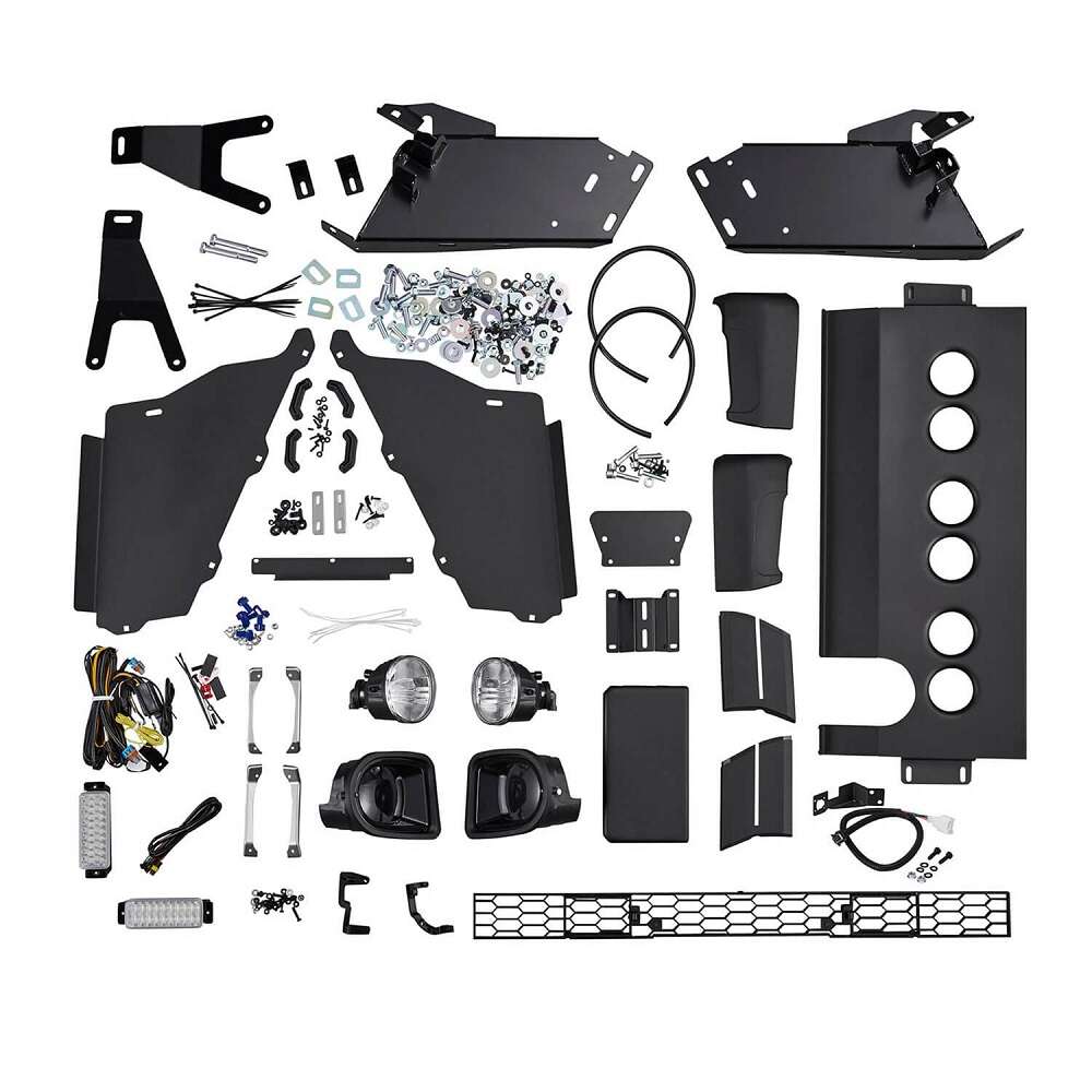 ARB Front Summit Bumper 3423160K2 for Toyota Tacoma 2020-2023 comprehensive mounting kit with hardware and lighting components