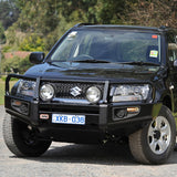 ARB Front Bumper 3426040B for Suzuki Grand Vitara (2006-2008) with heavy-duty steel, black powder coat, fitting kit included