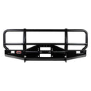 ARB Front Winch Bumper 3432090B for Land Rover Defender 90 (1994-1997) with heavy-duty steel and fitting kit included