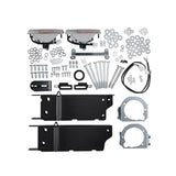 ARB Front Winch Bumper 3432120B for Land Rover Discovery (2003-2004) - fitting kit with hardware and wiring components